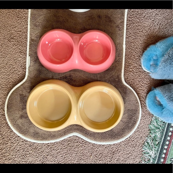 Dog feeding bowl bundle of 2 - Picture 1 of 2